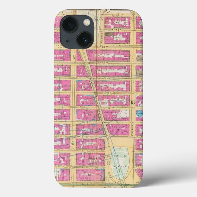 Funda De Case-Mate Para iPhone Manhatten, Nueva York 12 (Reverso)