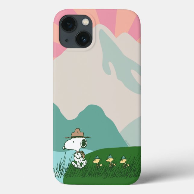 Funda De Case-Mate Para iPhone Maní | Snoopy Leader of the Pack (Reverso)
