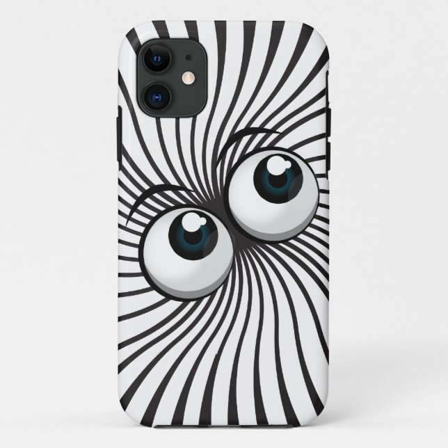 Funda De Case-Mate Para iPhone Manía de Ojos (Reverso)