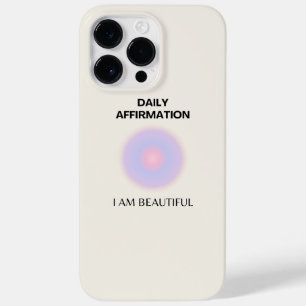 Funda Para iPhone 14 Pro Max De Case-Mate Manifestación de afirmaciones diarias