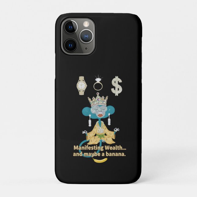 Funda De Case-Mate Para iPhone manifesting wealth (Reverso)