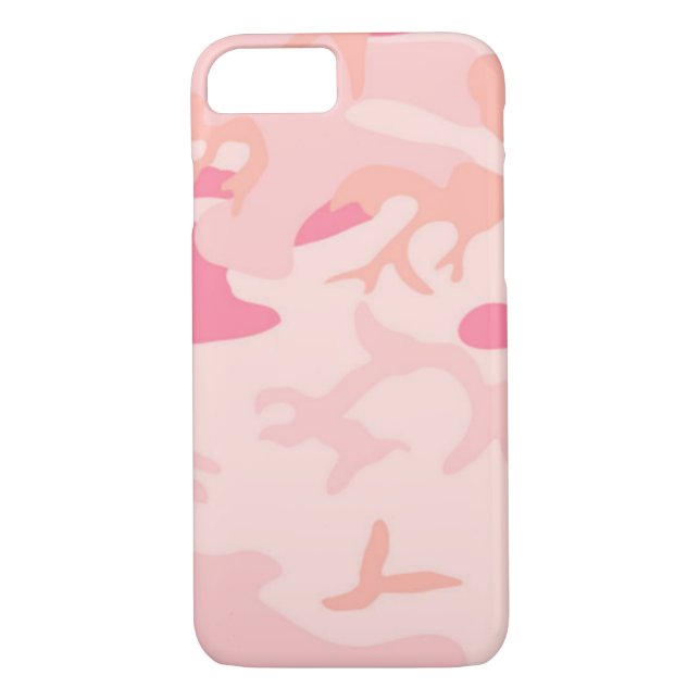 Funda De Case-Mate Para iPhone Manly Pink Camo (Reverso)