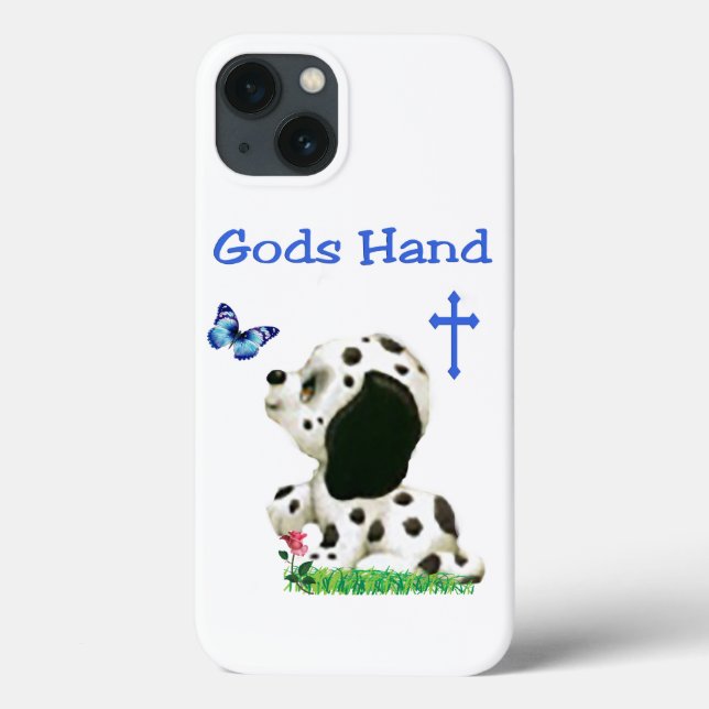 Funda De Case-Mate Para iPhone Mano de los dioses (Reverso)