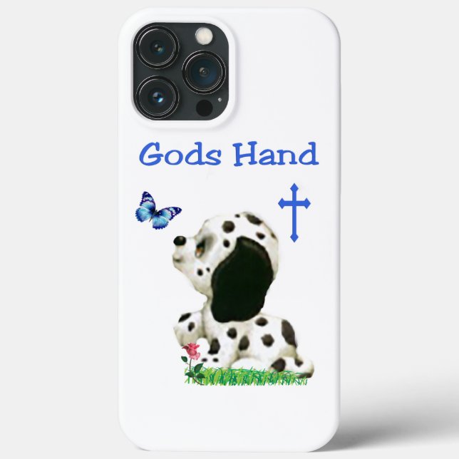 Funda De Case-Mate Para iPhone Mano de los dioses (Reverso )