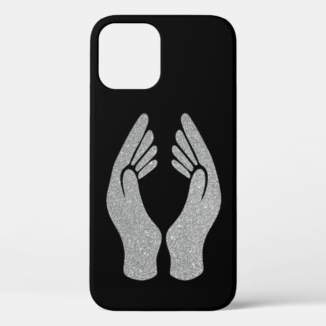 Funda De Case-Mate Para iPhone Manos Diamond (Reverso )