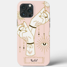 Funda Para iPhone 13 Pro Max Manos místicas, estuche para iPhone de Ilustracion
