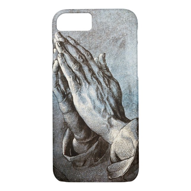 Funda De Case-Mate Para iPhone Manos rezando, Albrecht Durer (Reverso)