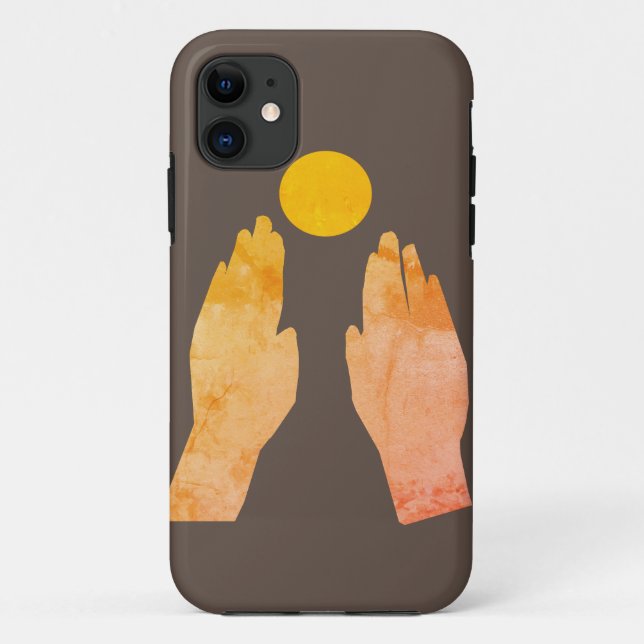 Funda De Case-Mate Para iPhone Manos y Sol (Reverso)