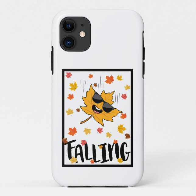 Funda De Case-Mate Para iPhone Mantén la calma y cae (Reverso)