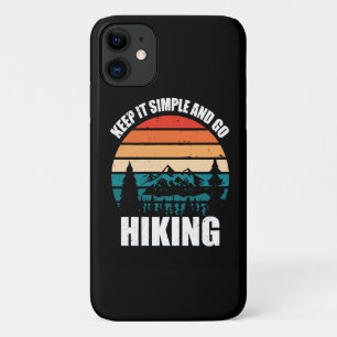 Funda Para iPhone 11 Mantén Las Cosas Simples Y Ve De Senderismo