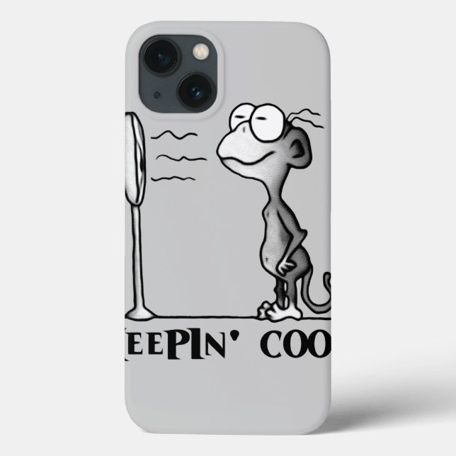 Funda De Case-Mate Para iPhone Mantener el mono Guay (Reverso)