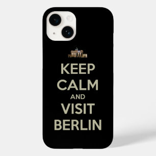 Funda Para iPhone 14 De Case-Mate mantener la calma visitar berlín