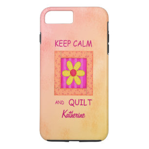 Funda Para iPhone 8 Plus/7 Plus Mantener la calma y el bloqueo rápido personalizad