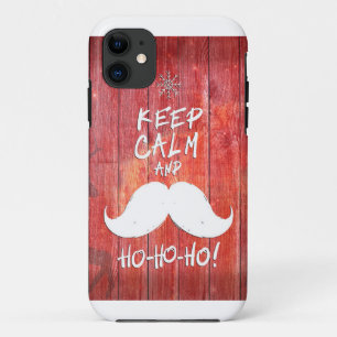 Funda Para iPhone 11 Mantener la calma y el Ho-Ho-ho