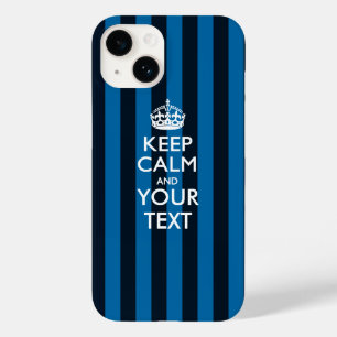 Funda Para iPhone 14 De Case-Mate Mantener la CALMA y el texto personalizados