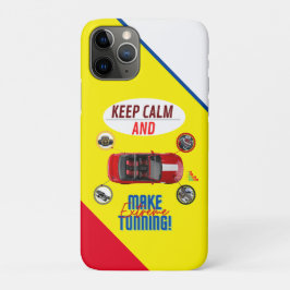 FUNDA PARA iPhone 11 PRO MANTENER LA CALMA Y HACER EL TUNNING EXTREMO