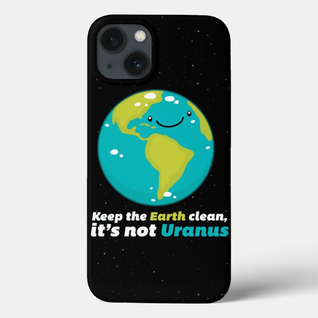 Funda De Case-Mate Para iPhone Mantener limpia la Tierra (Reverso)