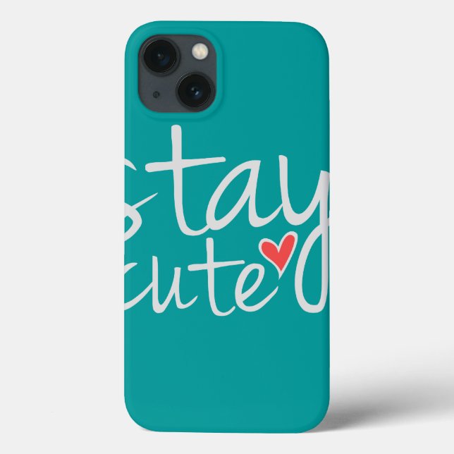 Funda De Case-Mate Para iPhone Manténgase Cute Apenas hay estuche para iPad, Gris (Reverso)