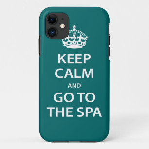 Funda Para iPhone 11 Manténgase tranquilo y vaya al Spa