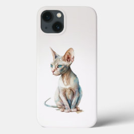 Funda Para iPhone 13 ¡Mantente Dispuesto! - Producto con tema de gato