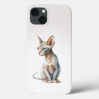 Funda Para iPhone 13 ¡Mantente Dispuesto! - Producto con tema de gato
