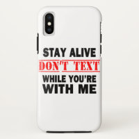 Mantente Vivo. No envíes mensajes de texto mientra