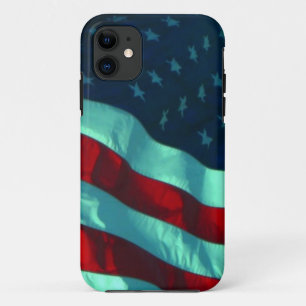 Funda Para iPhone 11 Manzana de la bandera americana