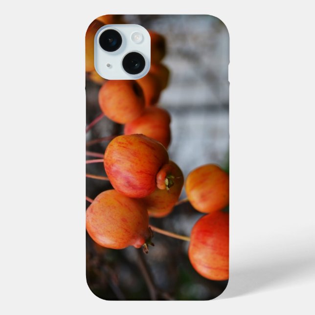 Funda De Case-Mate Para iPhone Manzanas de otoño rojas (Reverso )