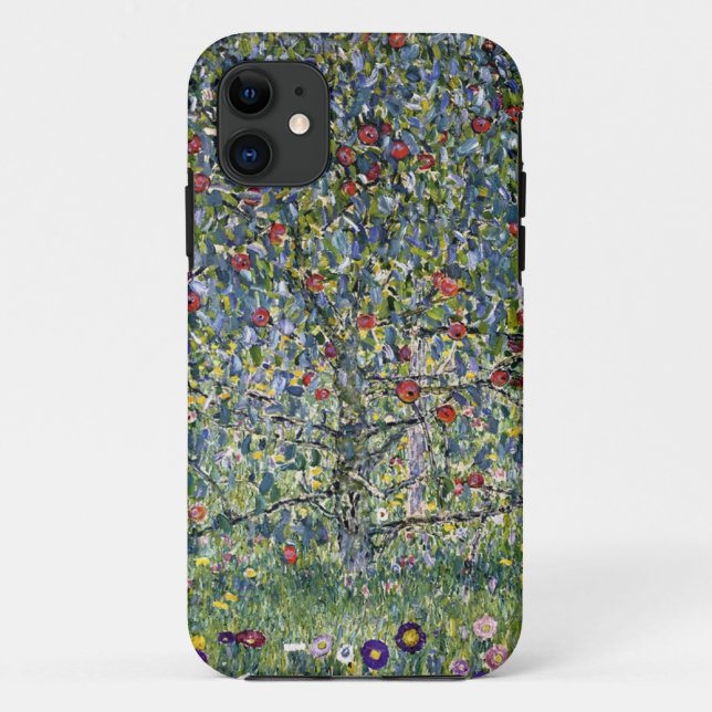 Funda De Case-Mate Para iPhone Manzano de Gustavo Klimt (Reverso)