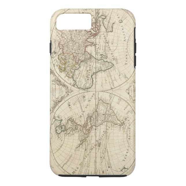 Funda De Case-Mate Para iPhone Mapa 2 (Reverso)