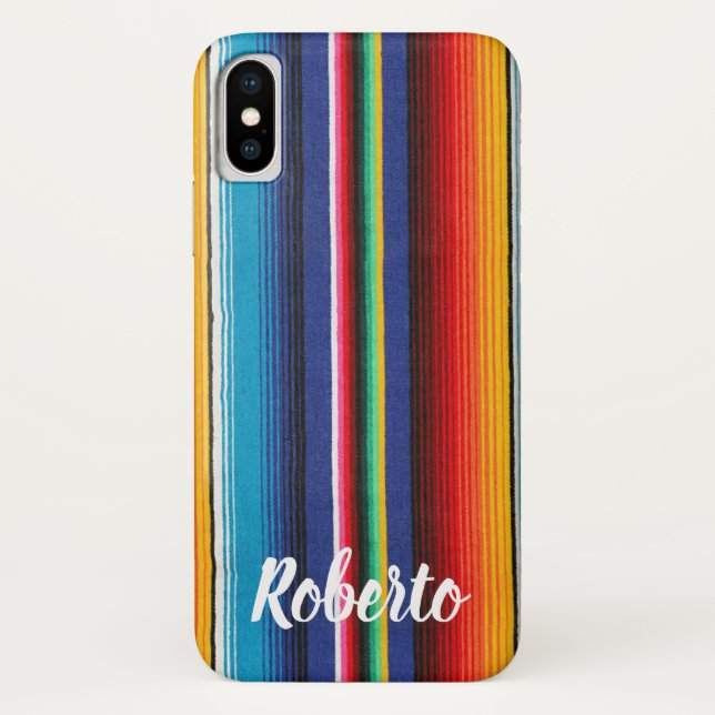Funda De Case-Mate Para iPhone Mapa arcoiris (Reverso)