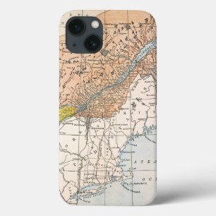 FUNDA PARA iPhone 13 MAPA: CANADÁ DEL ESTE