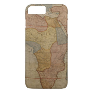 Funda Para iPhone 8 Plus/7 Plus Mapa de África el 1700