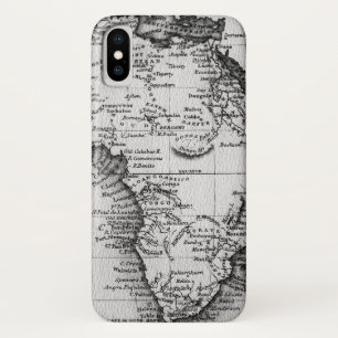 Funda Para iPhone X Mapa de África el grabado por Thomas Stirling