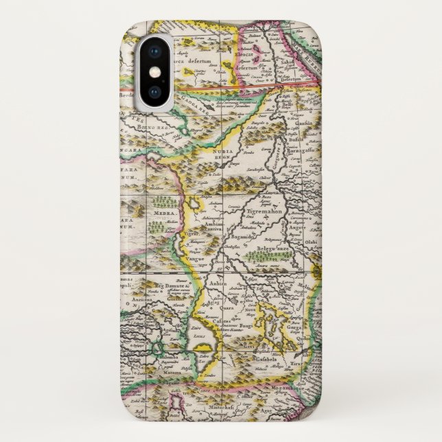 Funda De Case-Mate Para iPhone Mapa de África el | Nova África (Reverso)