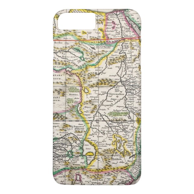 Funda De Case-Mate Para iPhone Mapa de África el | Nova África (Reverso)