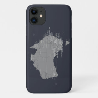 Funda Para iPhone 11 Mapa de Australia