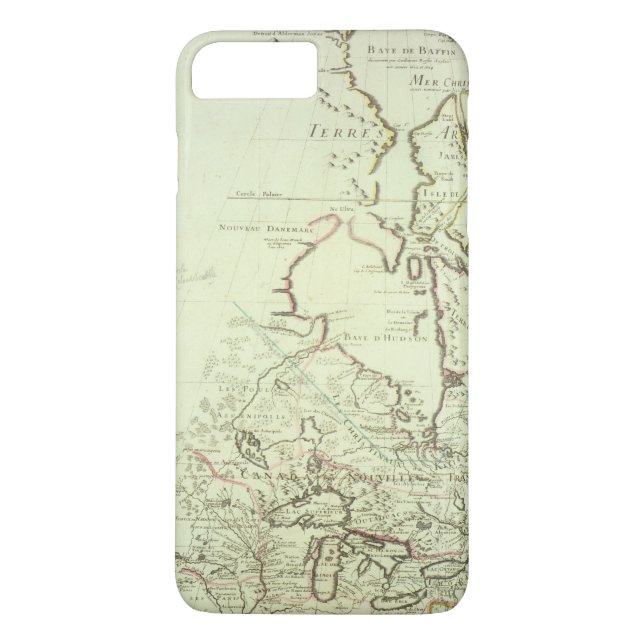 Funda De Case-Mate Para iPhone Mapa de Canadá (Reverso)