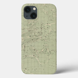 Funda Para iPhone 13 Mapa de estrella