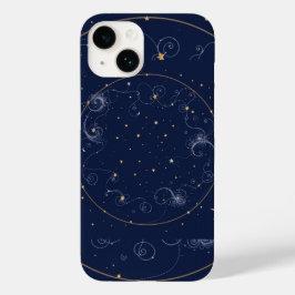 Funda Para iPhone 14 De Case-Mate Mapa de estrellas de constelaciones celestes | Moo