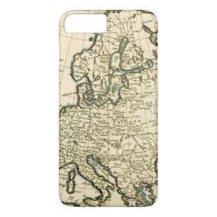 Funda Para iPhone 8 Plus/7 Plus Mapa de Europa de Guillaume Raynal