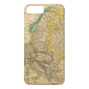 Funda Para iPhone 8 Plus/7 Plus Mapa de Europa por Worcester