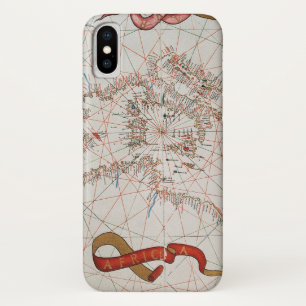 Funda Para iPhone X Mapa de Europa y costas de la África del Norte