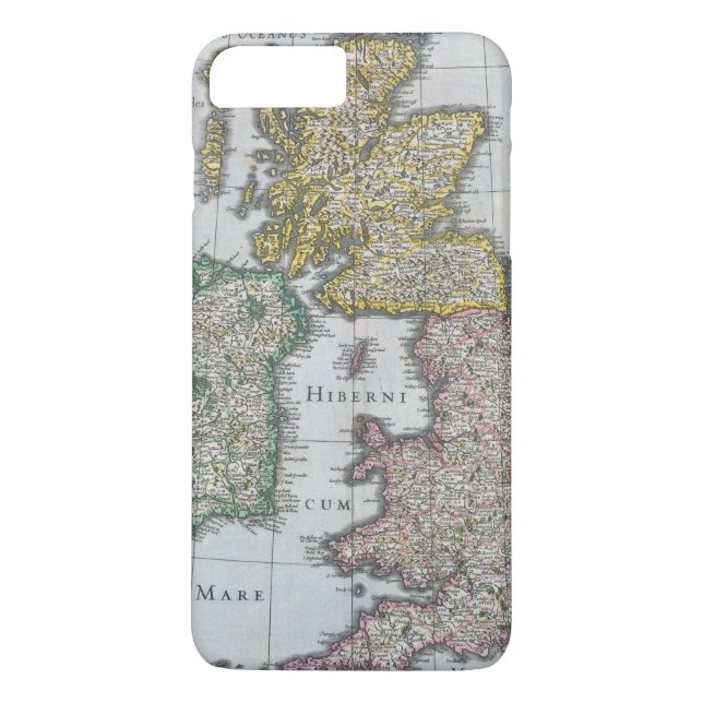 Funda De Case-Mate Para iPhone Mapa de Gran Bretaña el | 1631 (Reverso)