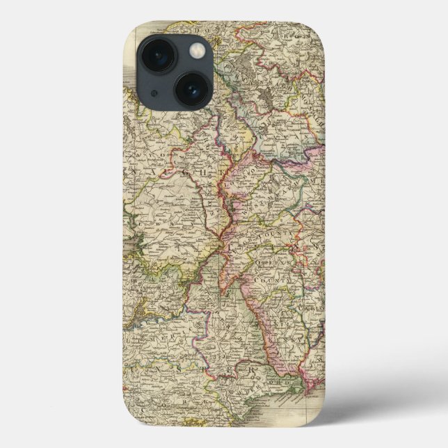 Funda De Case-Mate Para iPhone Mapa de Irlanda (Reverso)