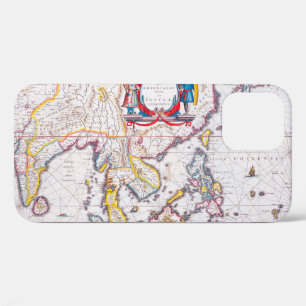 Funda Para iPhone 12 Mapa de la India de 1650 Funda-mate iPhone Ca