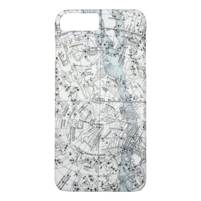 Funda De Case-Mate Para iPhone Mapa de la placa XXVIII del hemisferio meridional (Reverso)