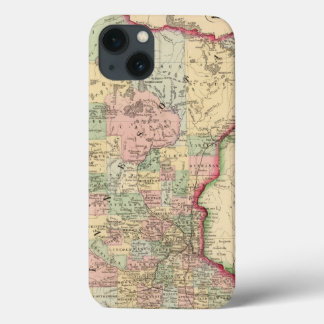 Funda Para iPhone 13 Mapa de Minnesota por Mitchell