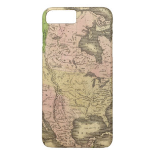 Funda Para iPhone 8 Plus/7 Plus Mapa de Norteamérica Olney
