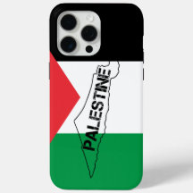 Mapa de Palestina Libre con bandera palestina